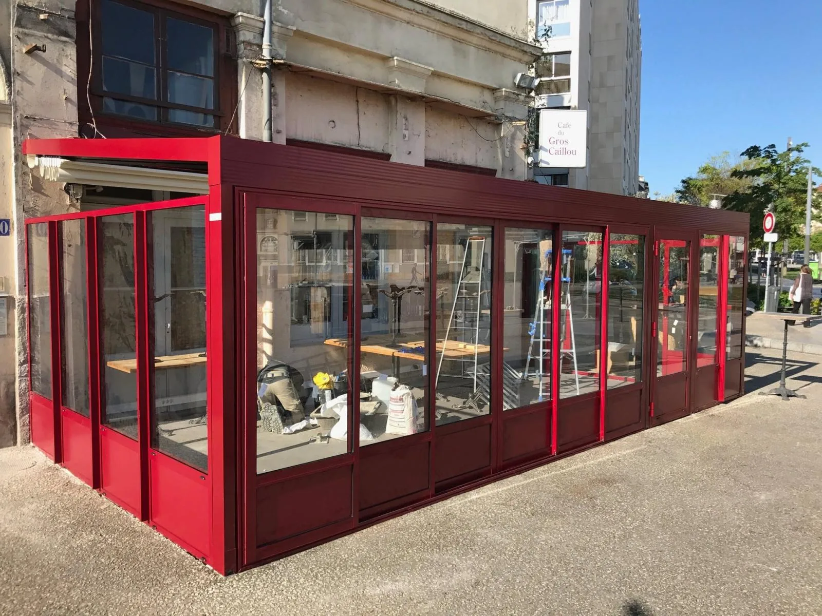 Réalisation pergola bioclimatique sur mesure 28